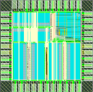 Layout of a memory co-processor
